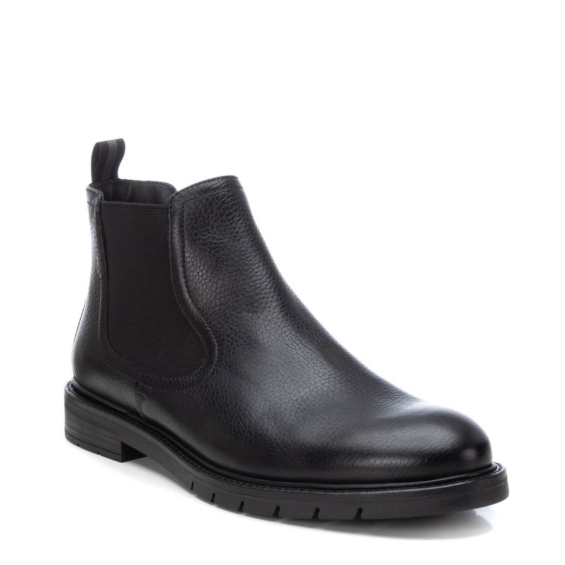 Carmela 16174902 bottines homme noir cuir chelsea