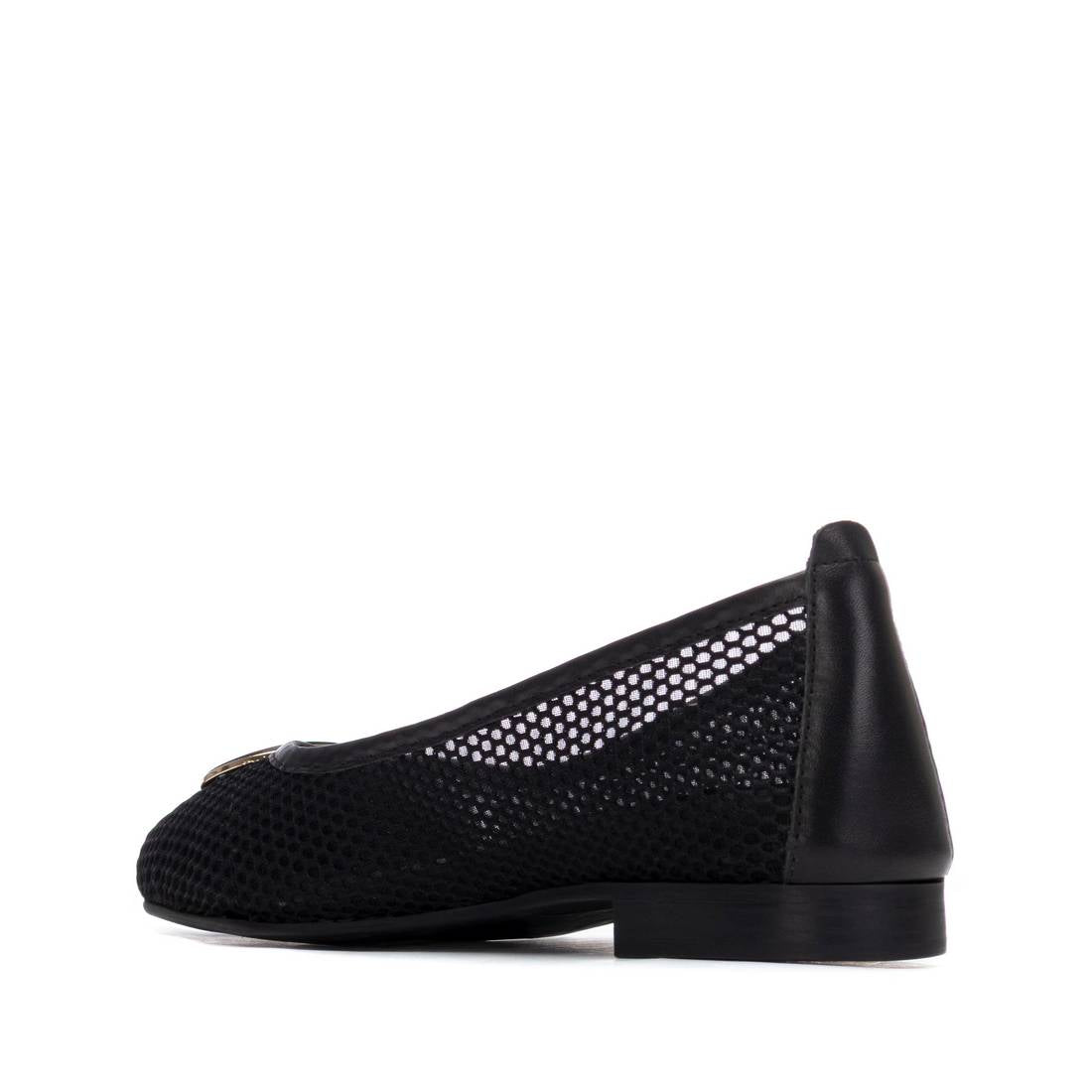 Carmela 16326303 ballerines textile noir ajouré
