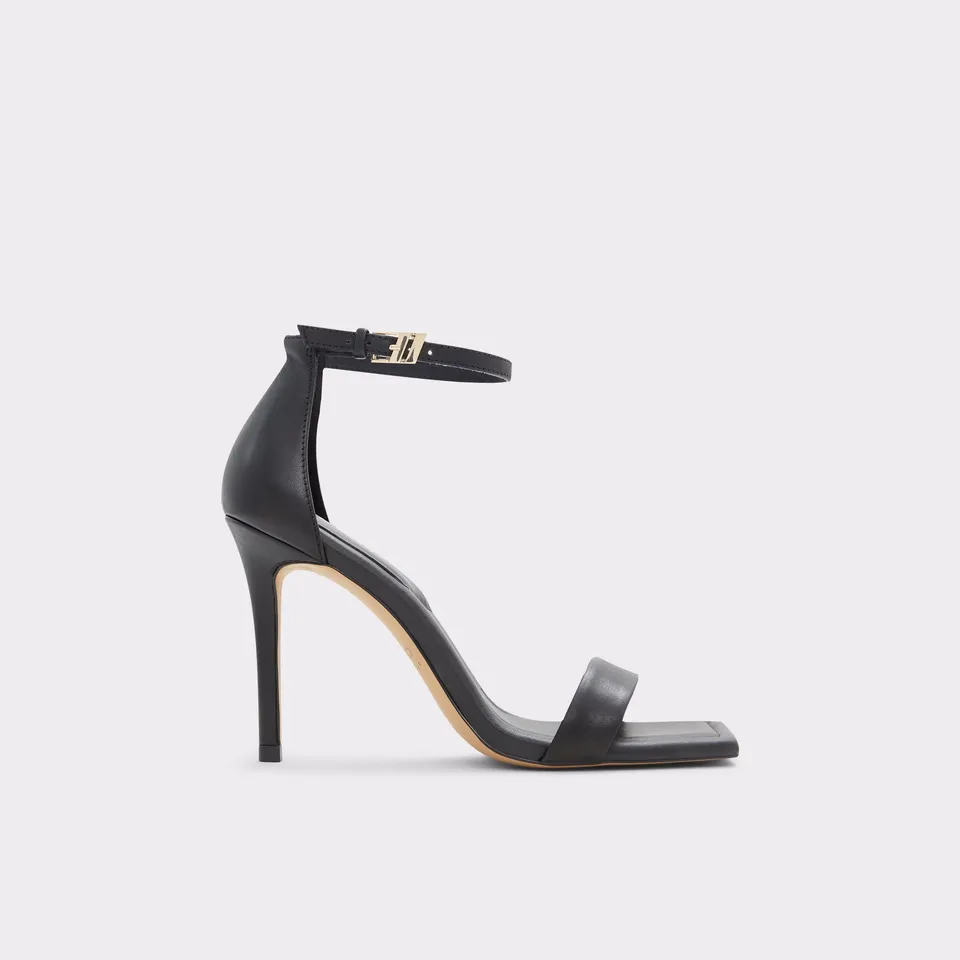 ALDO Renza sandales à talon noires bride cheville