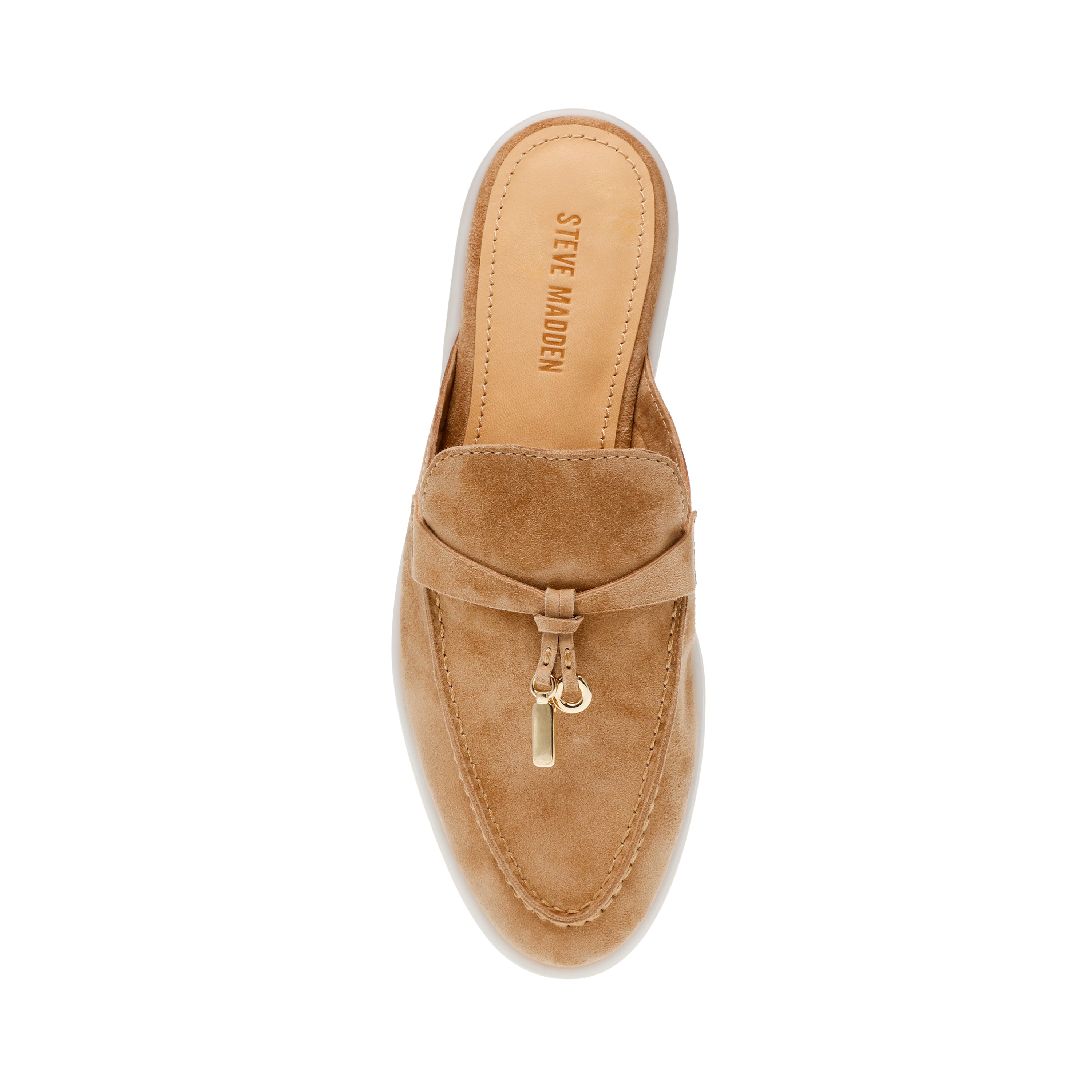 Steve Madden Patrizia mules sandales daim taupe