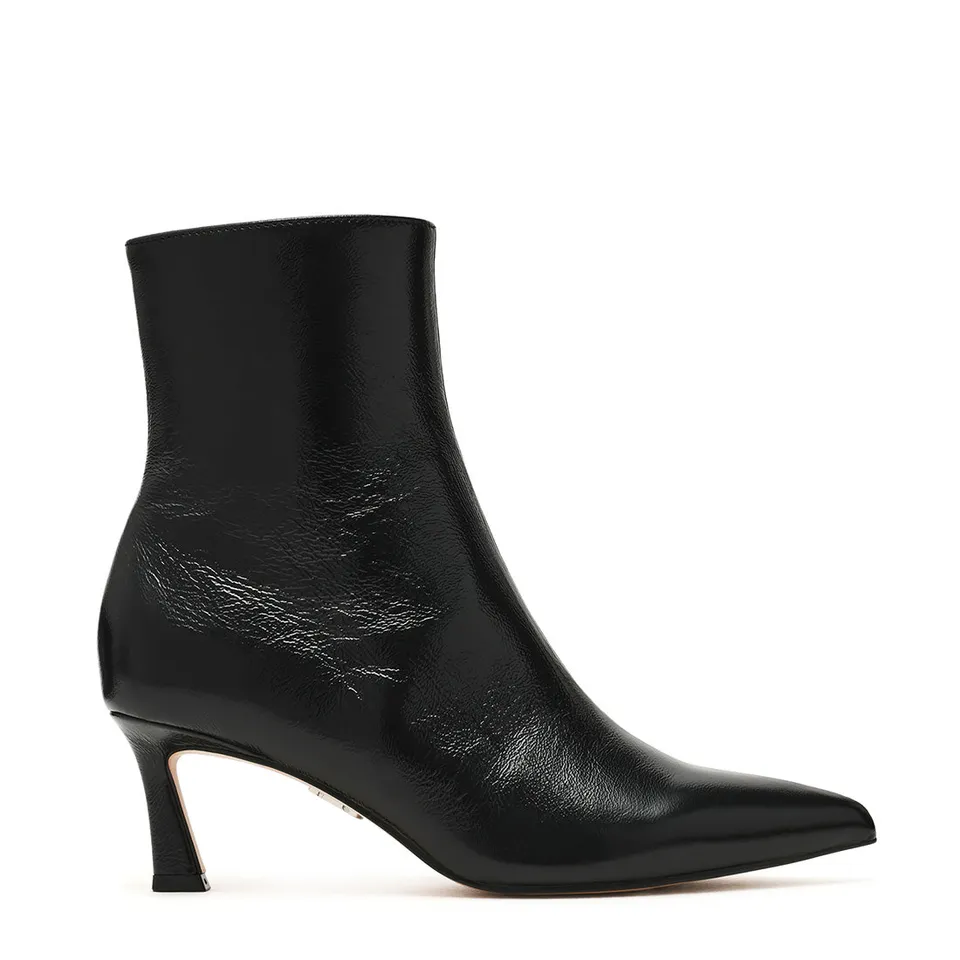 Steve Madden Lulah bottine cuir noir talon 6 cm