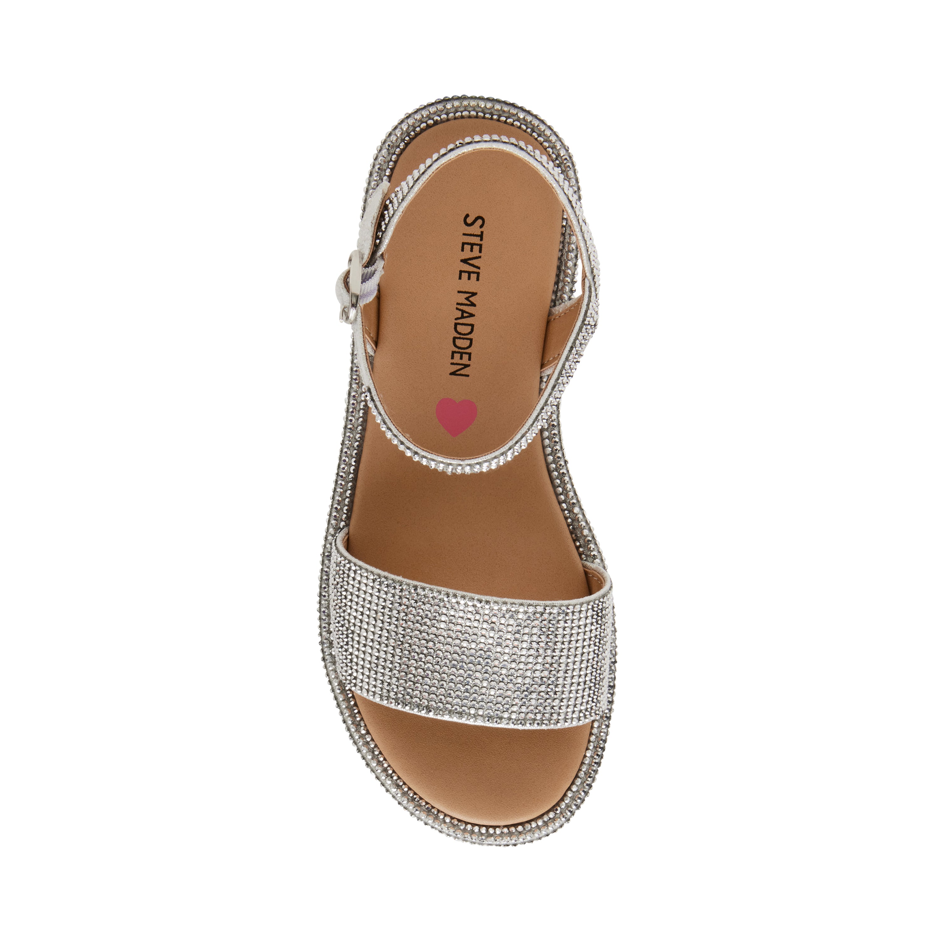 Steve Madden Jsweeter sandales enfant argent 2,5 cm