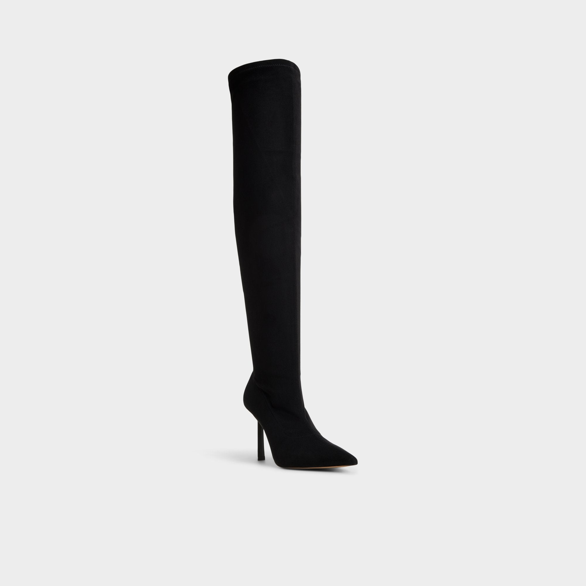 ALDO Caldan bottes cuissardes suède noir