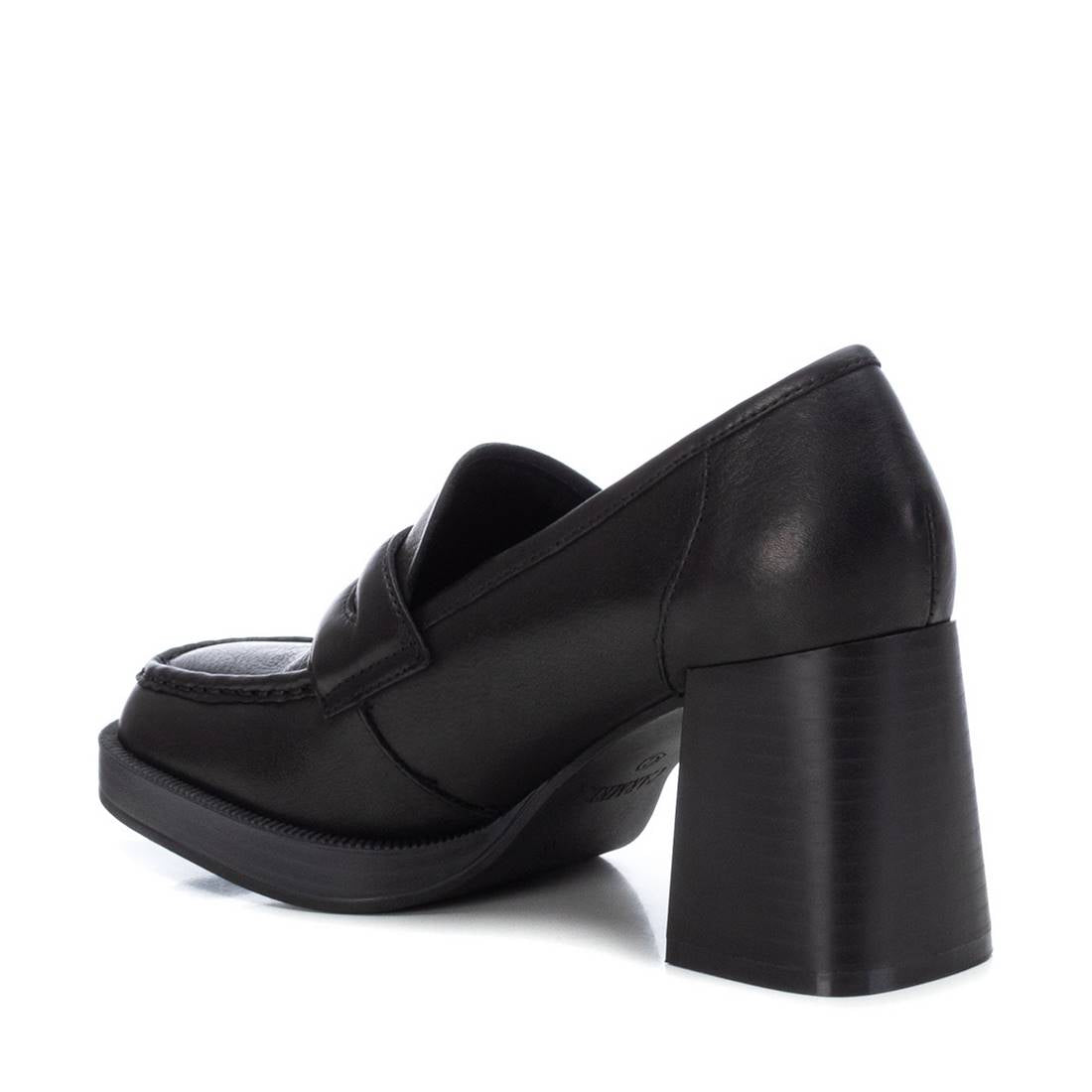 Carmela 16121803 mocassins cuir noir talon 8cm
