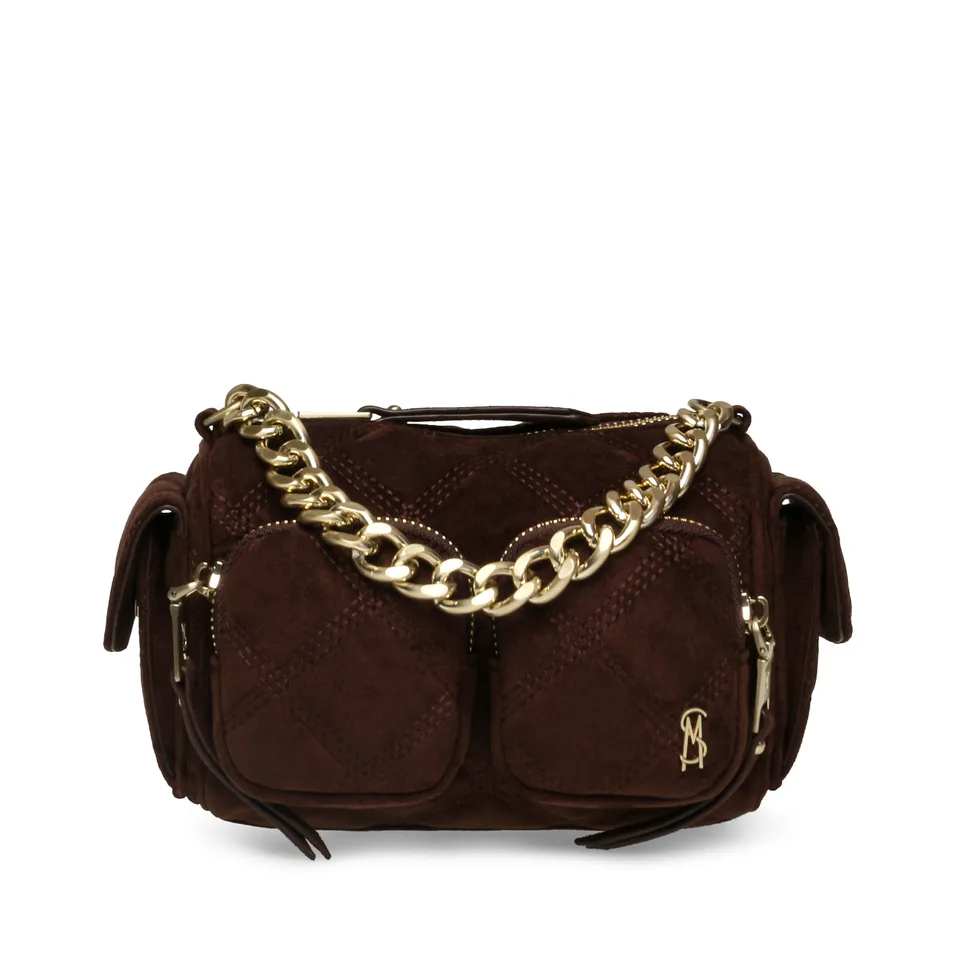 Steve Madden Bminny sac bandoulière chocolat or