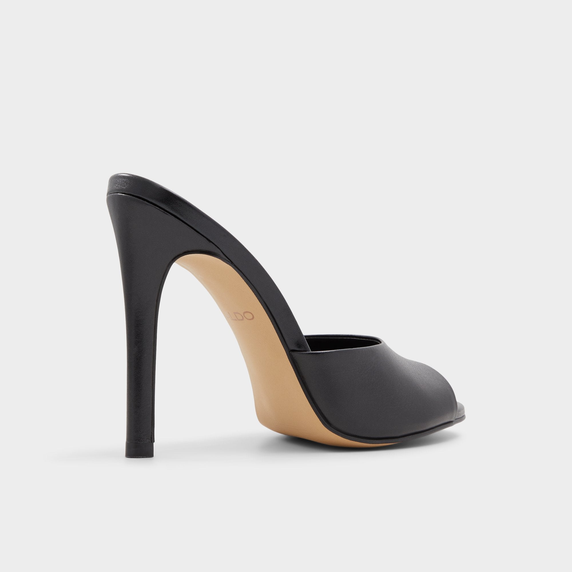 ALDO Marcelia mules noires à talon confort