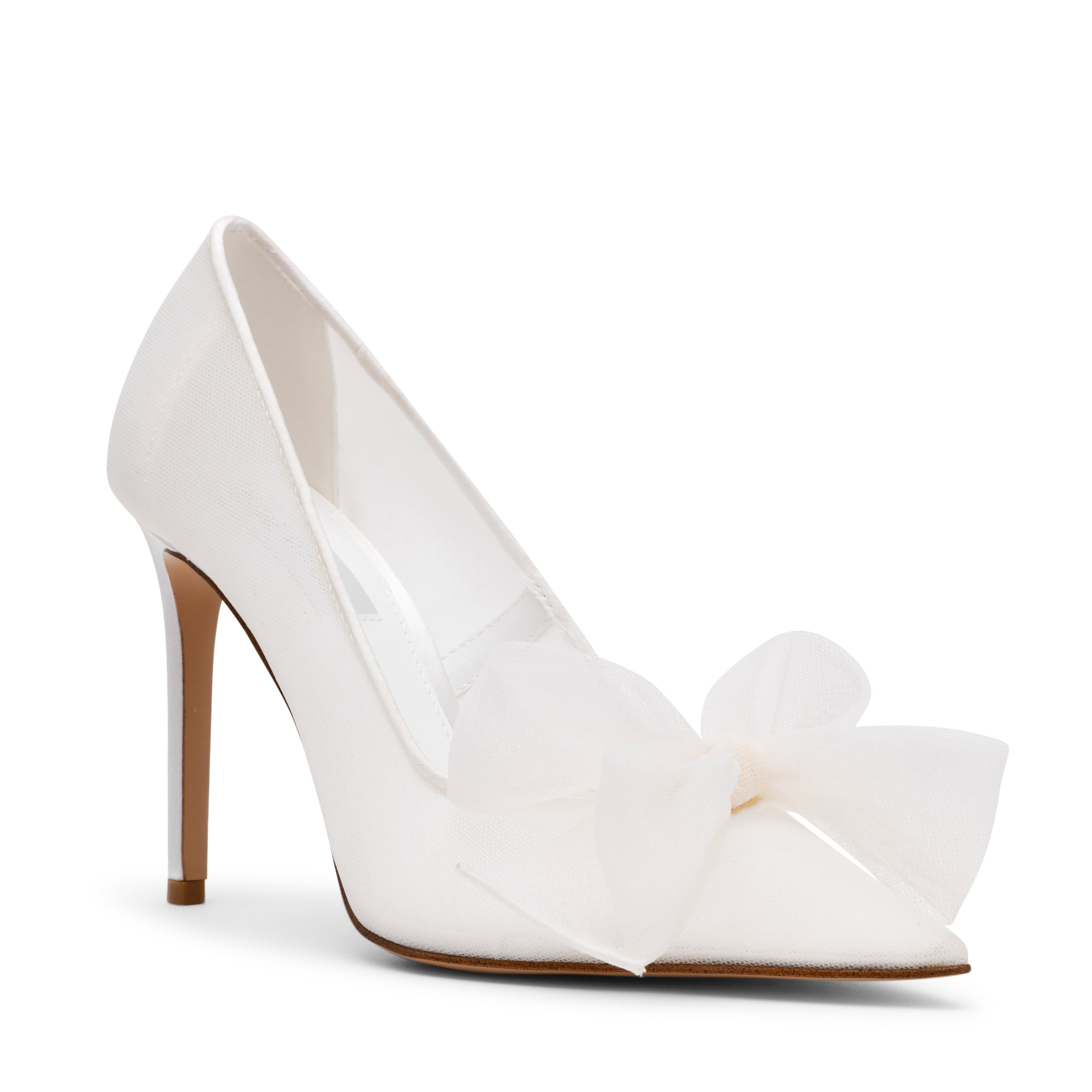 Steve Madden Taffy escarpins blanc mariage talon 11 cm