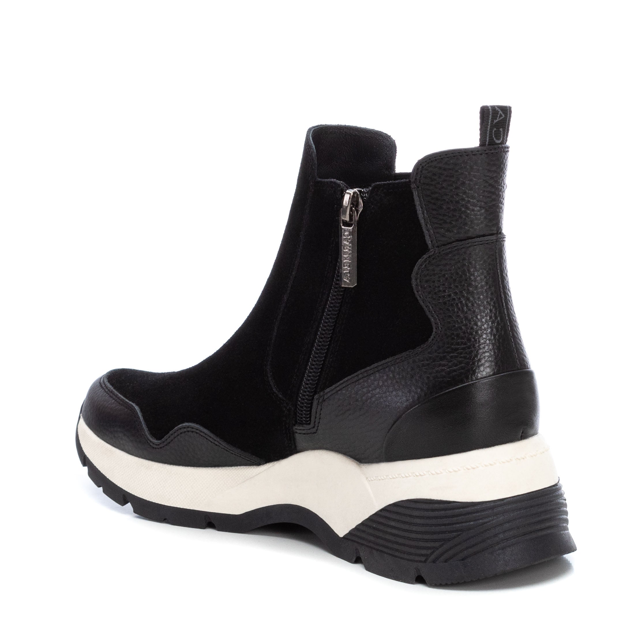 Carmela 16016201 basket montante femme cuir noir