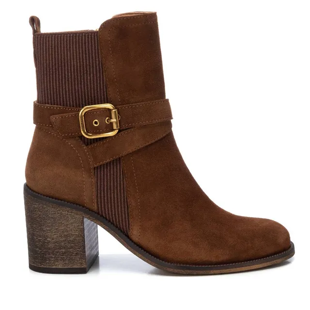 Carmela 16196901 bottines suède marron talon 8 cm