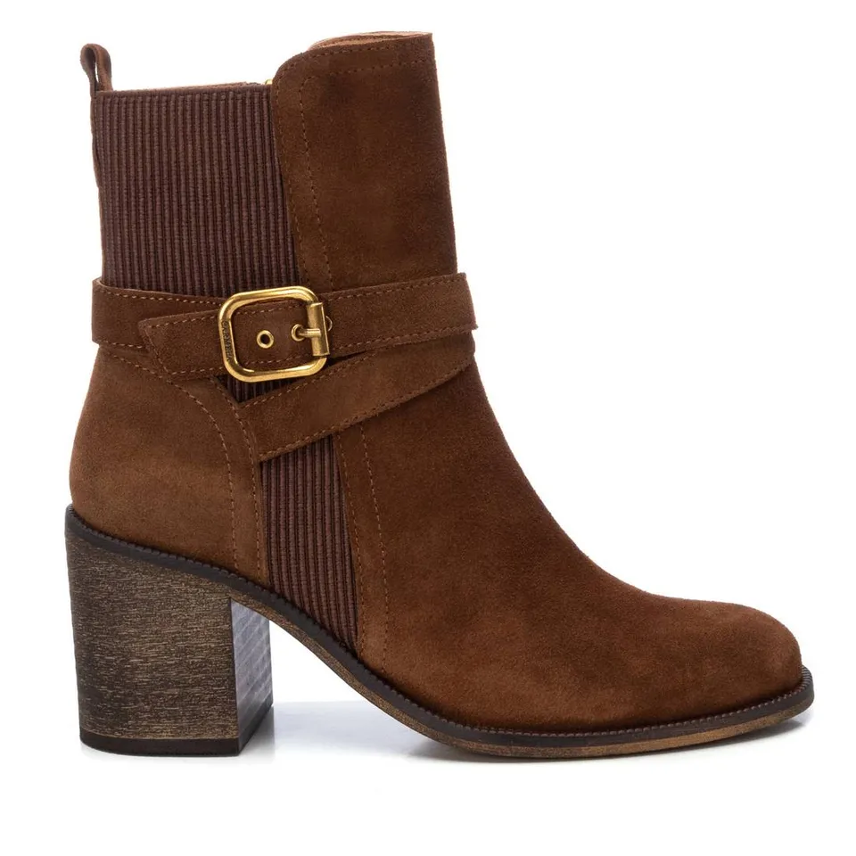 Carmela 16196901 bottines suède marron talon 8 cm