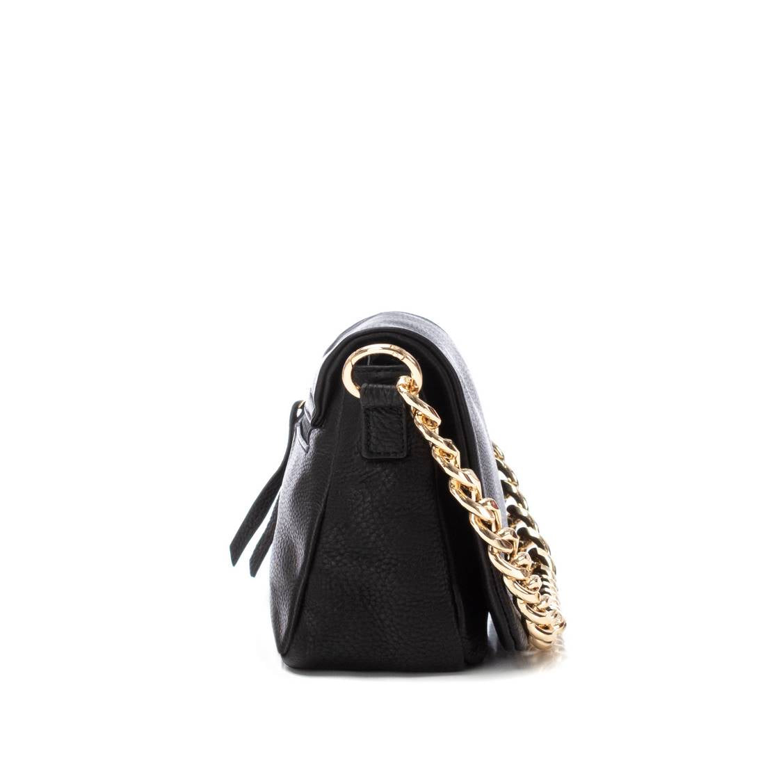 Carmela 18609201 sac bandoulière cuir noir doré