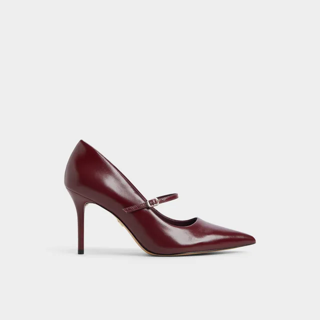 ALDO Eledeladar babies cuir talon aiguille bordeaux