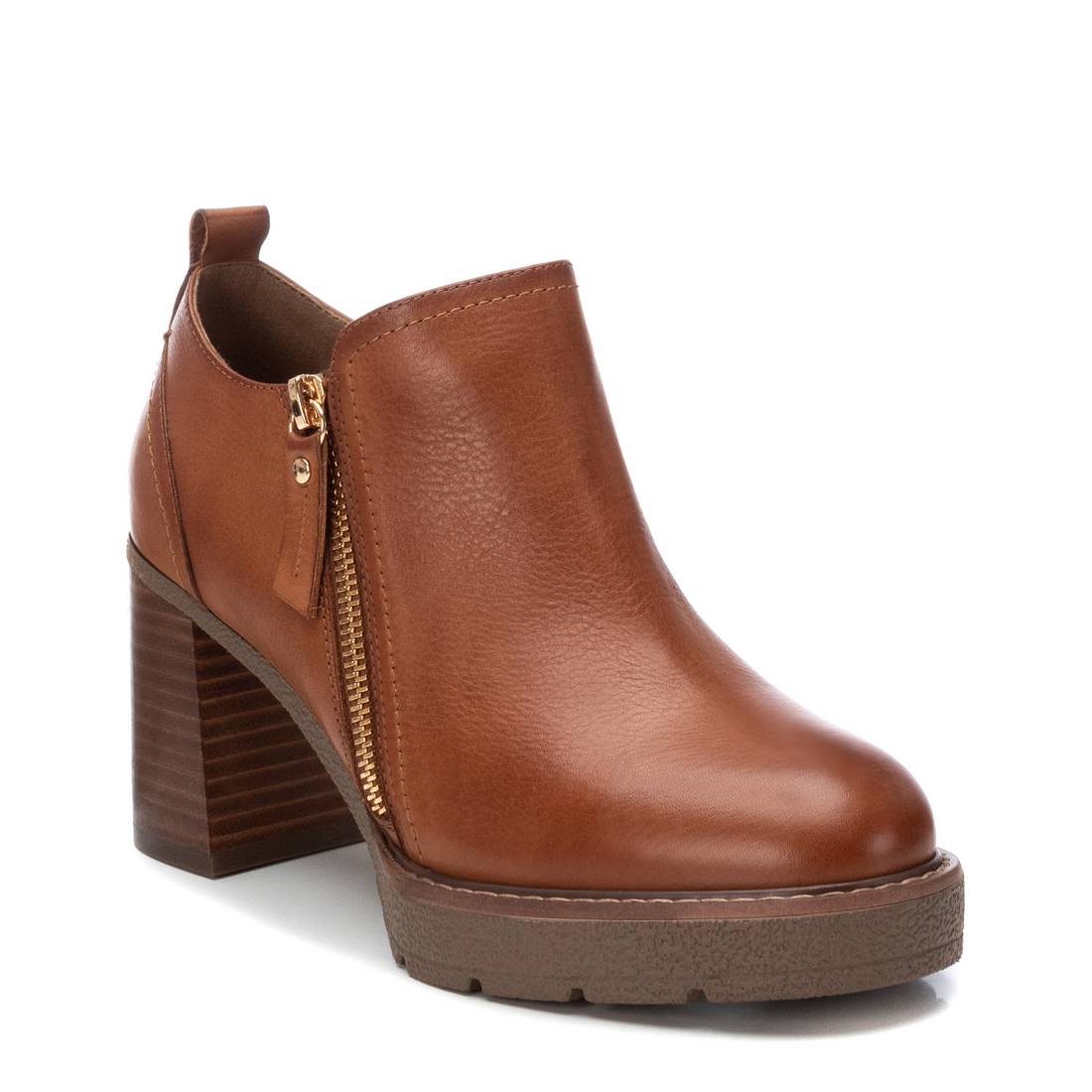 Carmela 16186103 bottines cuir marron talon 8 cm
