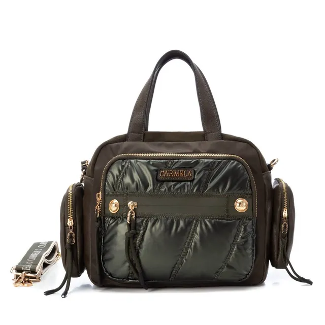 Carmela 18611001 sac bandoulière textile vert 23x29cm