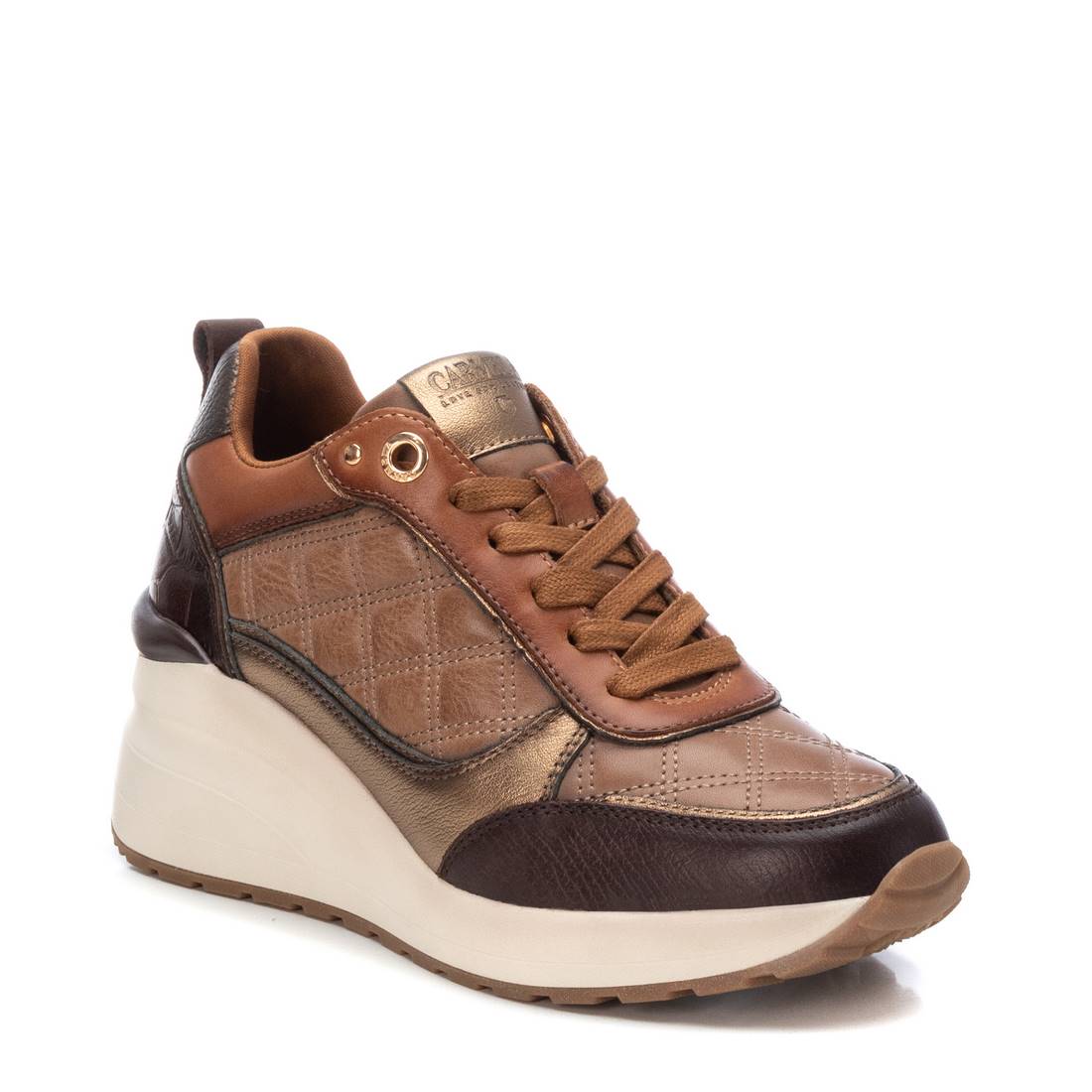 Carmela 16184504 sneakers compensées marron