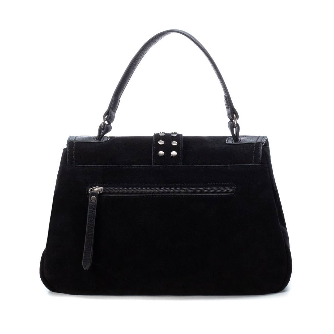 Carmela 18601501 bandoulière daim noir 24 cm