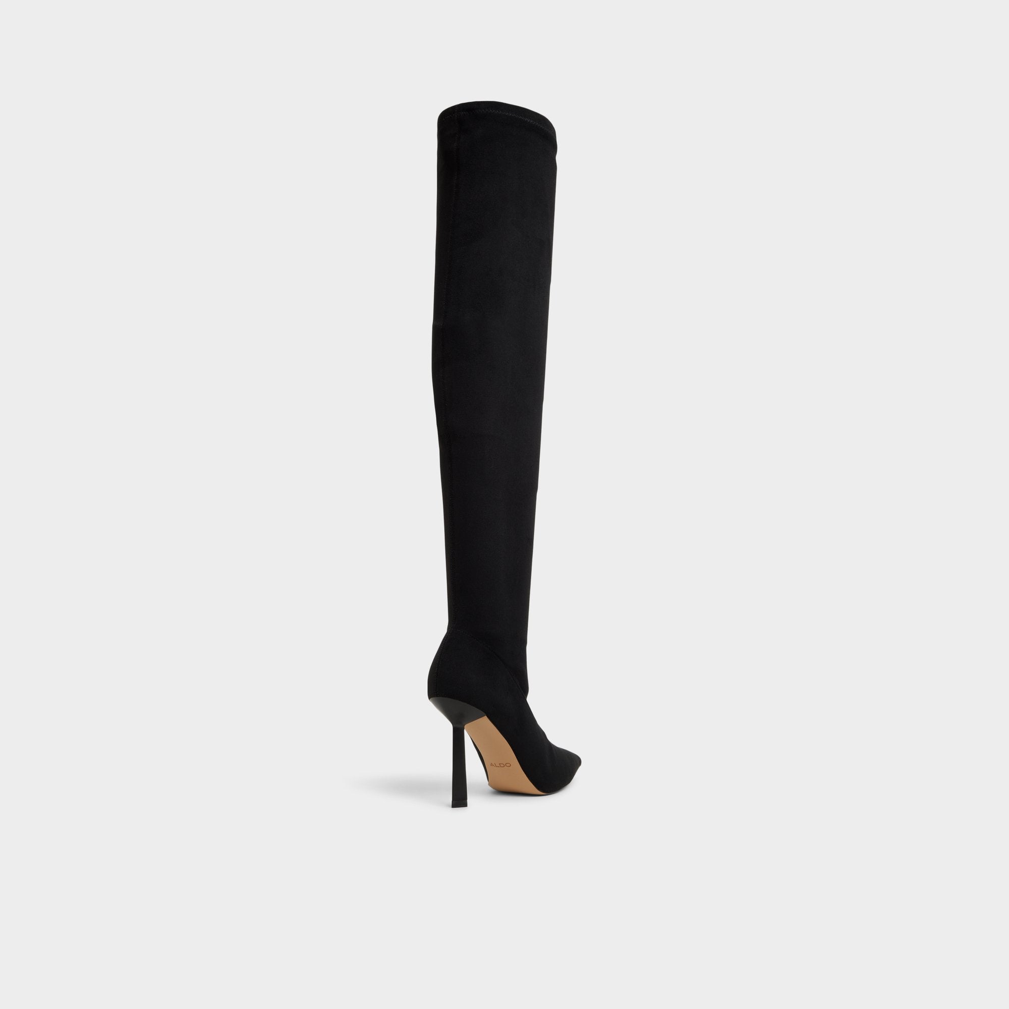 ALDO Caldan bottes cuissardes suède noir