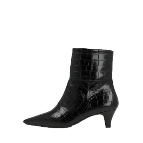 Lodi Chiki bottines noires cuir