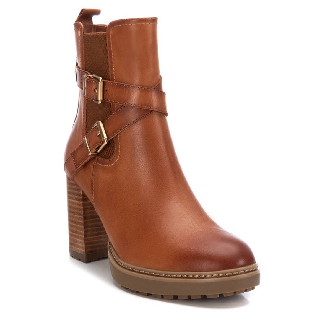 Carmela 16116102 bottines cuir marron talon 8cm