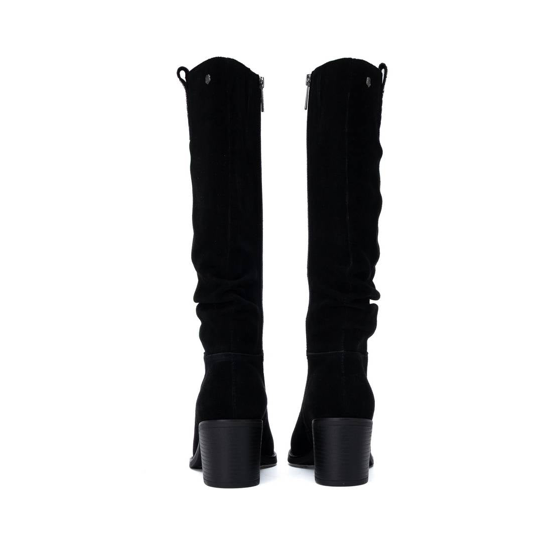 Carmela 16425801 bottes femme noir serraje talon moyen