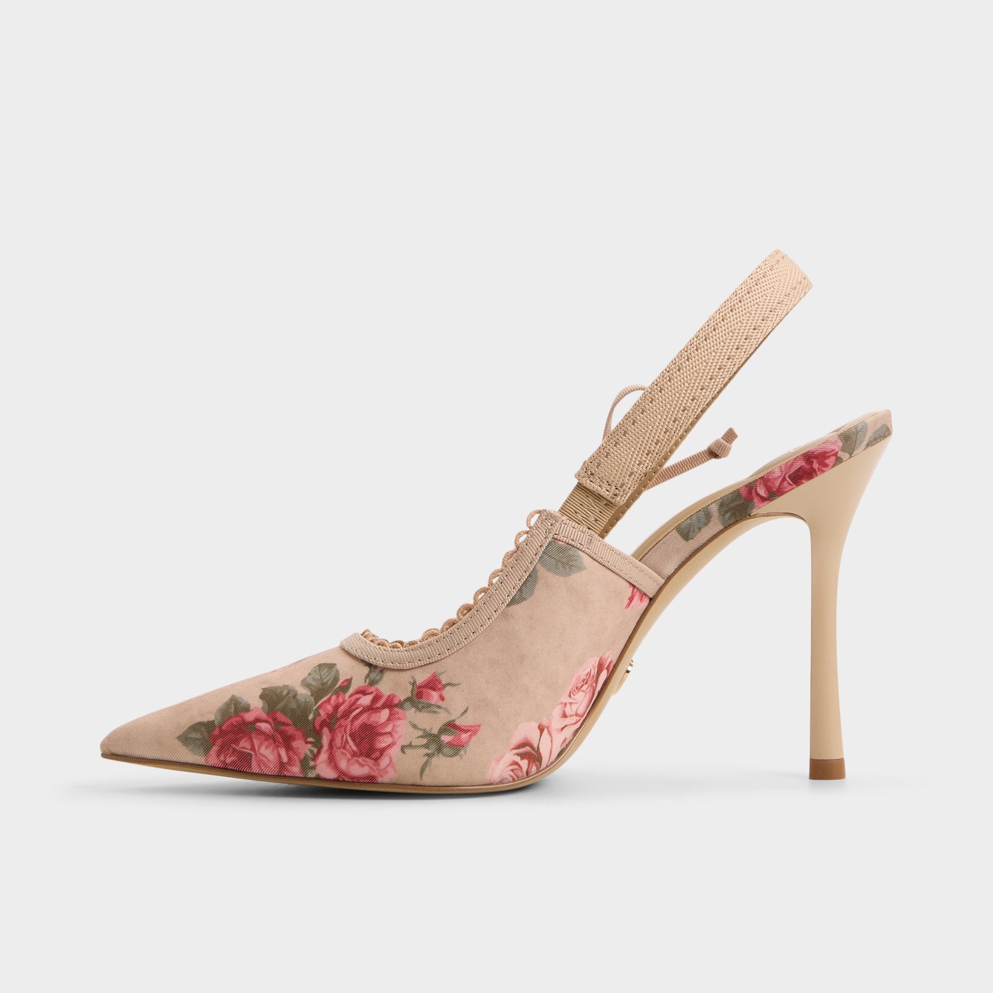 Aldo Hennie escarpins fleurs bride arrière
