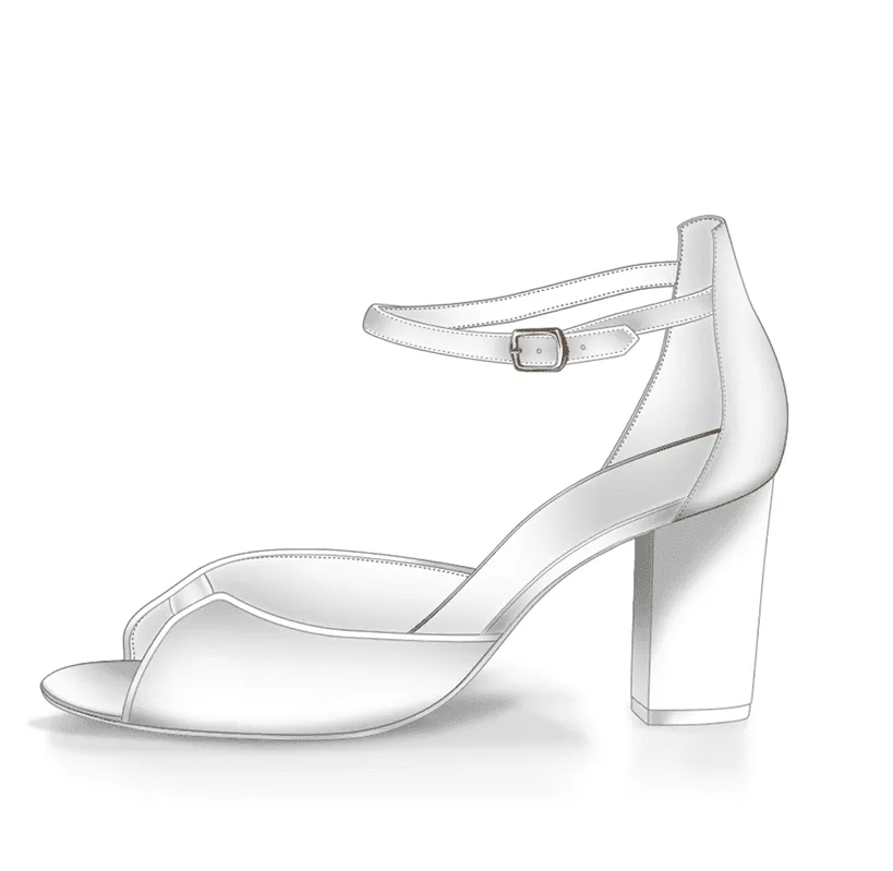 Dessine Moi Un Soulier sandale Charlotte High talon haut