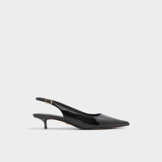 ALDO Lennoxie slingbacks petit talon noirs