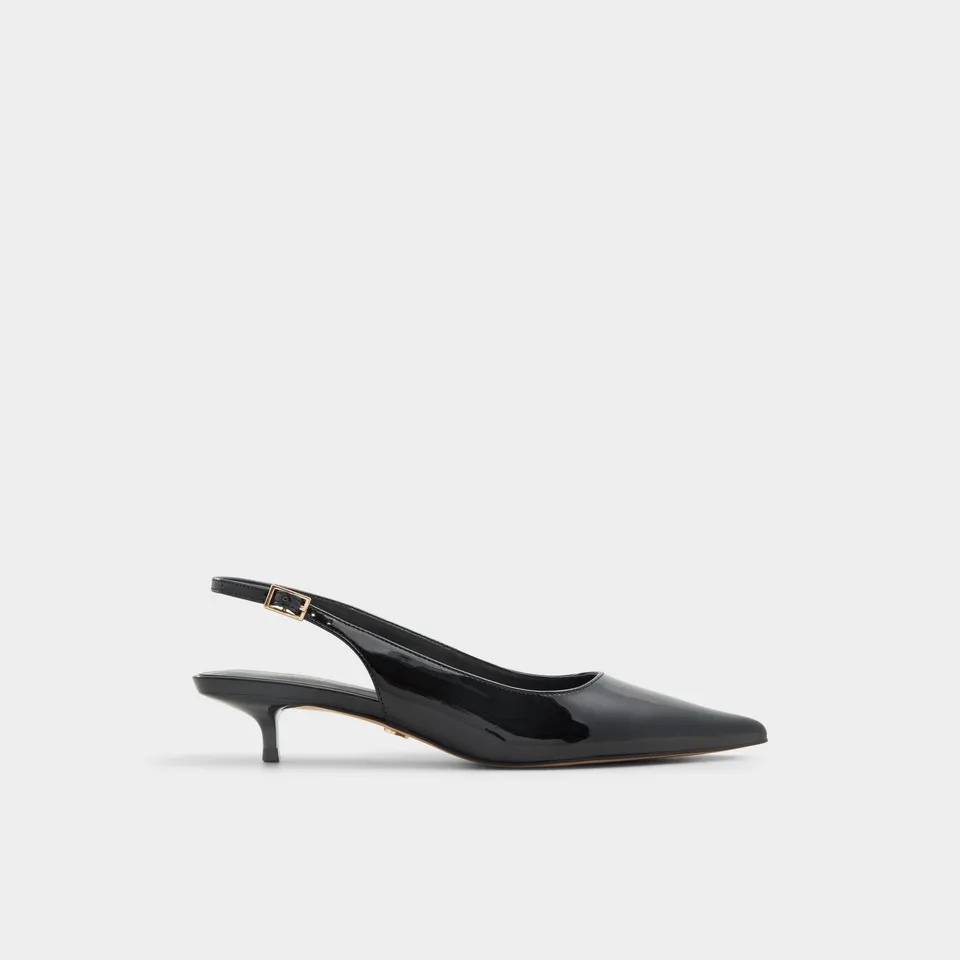 ALDO Lennoxie slingbacks petit talon noirs