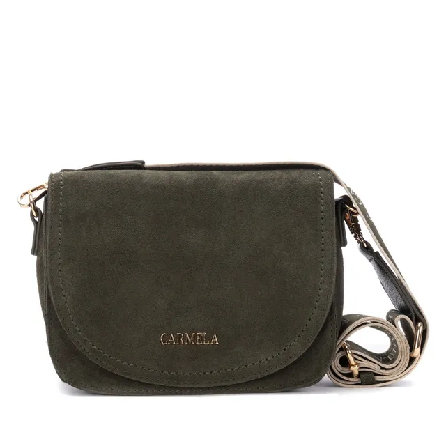 Carmela 18623403 sac bandoulière kaki cuir