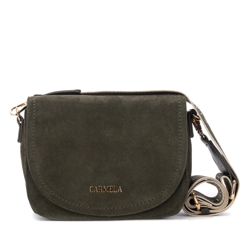 Carmela 18623403 sac bandoulière kaki cuir