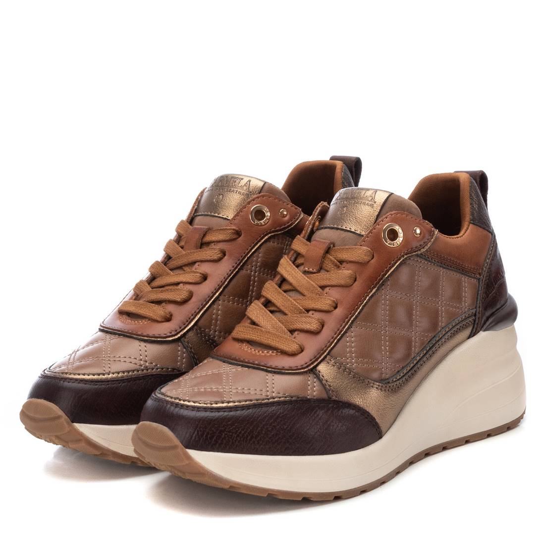 Carmela 16184504 sneakers compensées marron