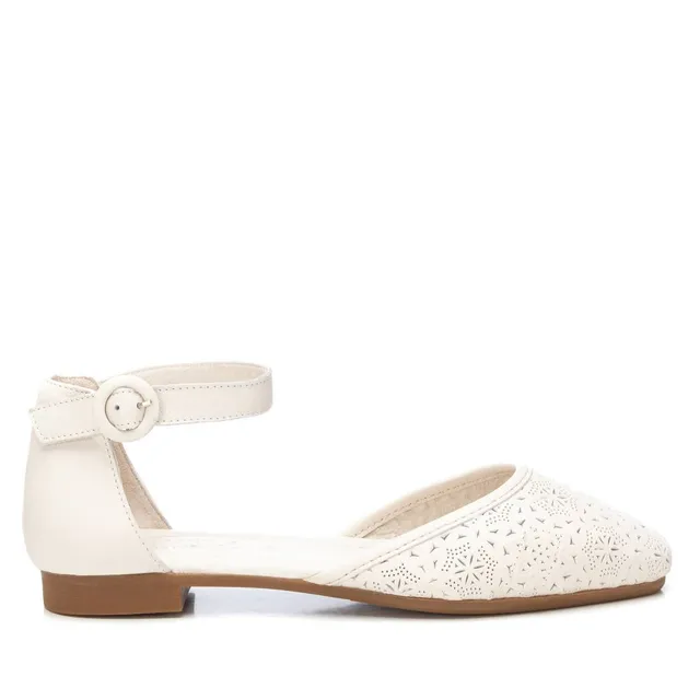 Carmela 16158303 ballerines femme blanc cuir