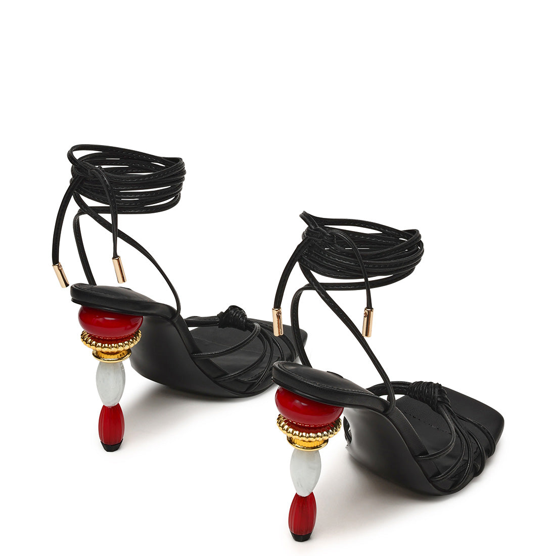 Steve Madden Solena sandale à talon noir 8 cm