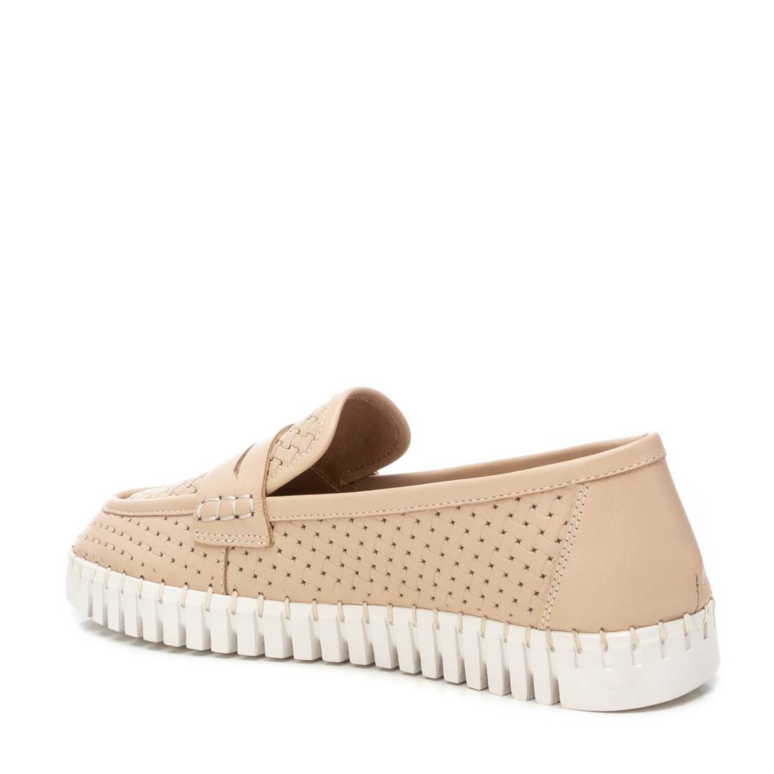 Carmela 16230302 mocassins cuir marron perforé