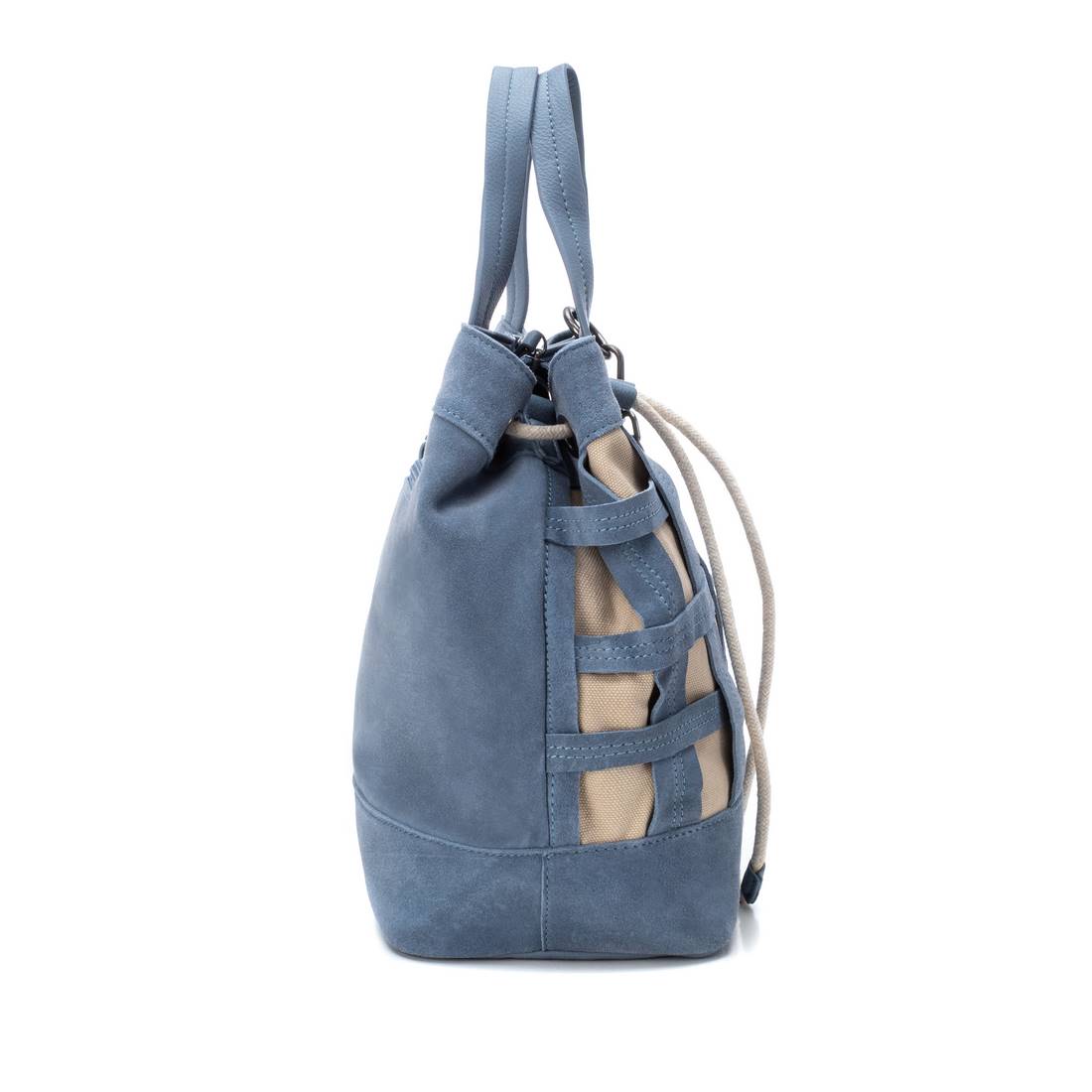 Carmela 18604302 sac bandoulière cuir bleu 29 cm