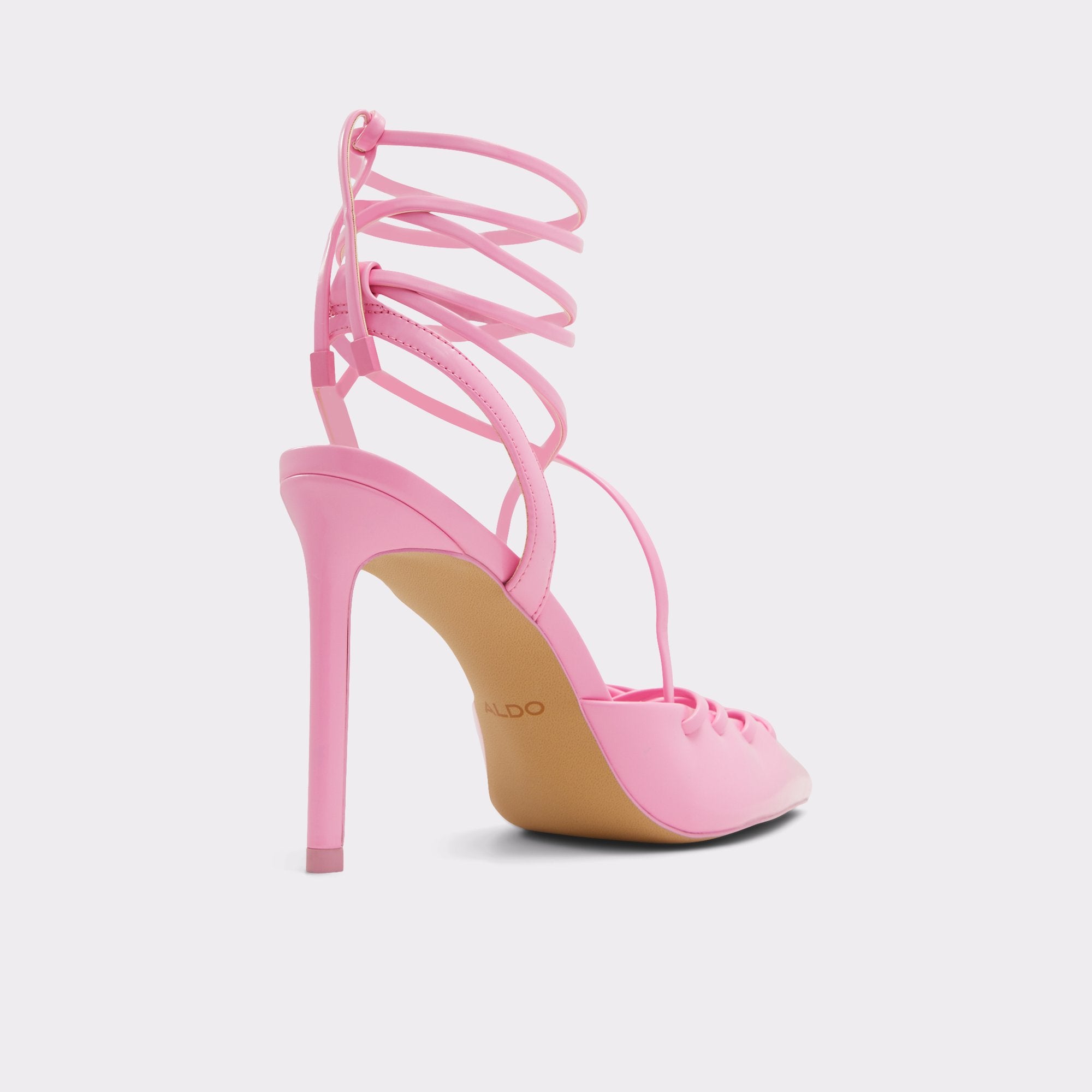Aldo Maely baskets femme rose sans lacets