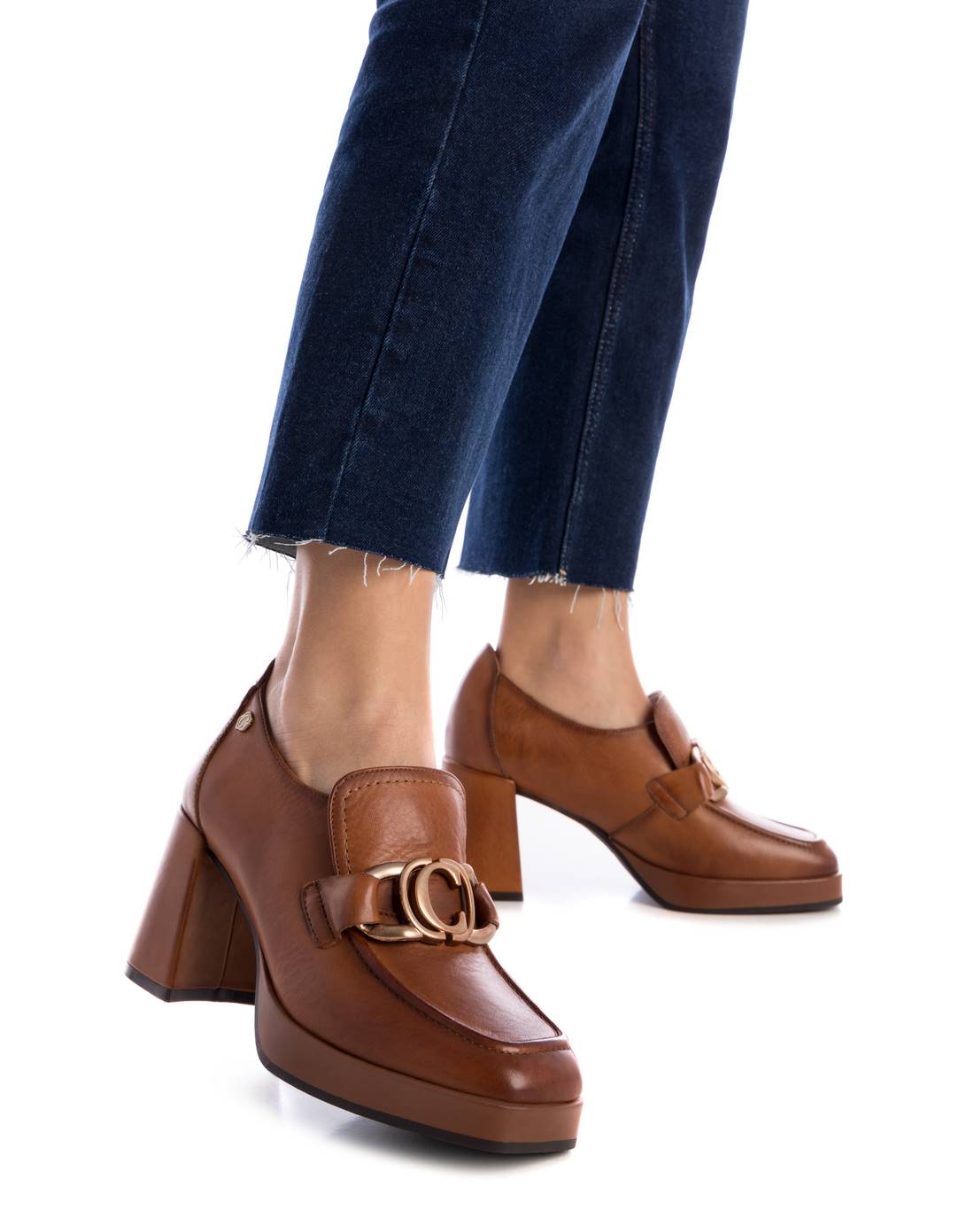 Carmela 16184903 mocassins femme marron cuir