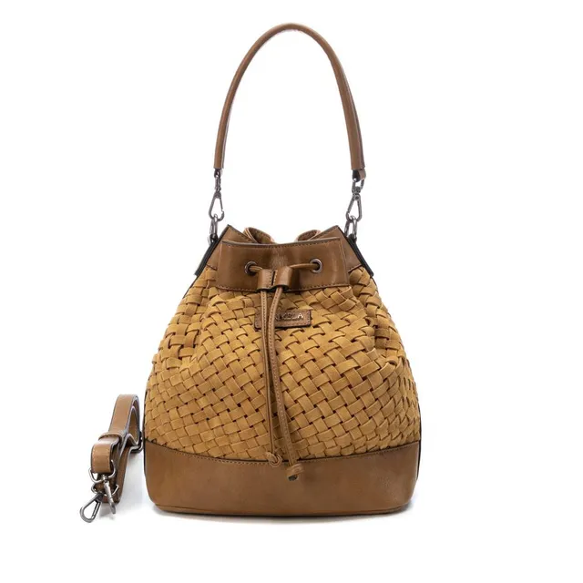 Carmela 18600003 sac seau femme jaune bandoulière