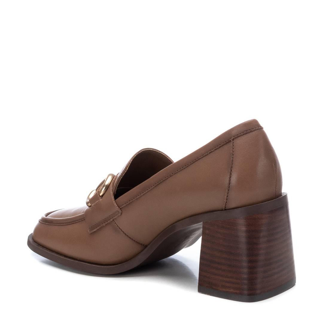 Carmela 16112704 mocassin femme marron cuir talon 7 cm