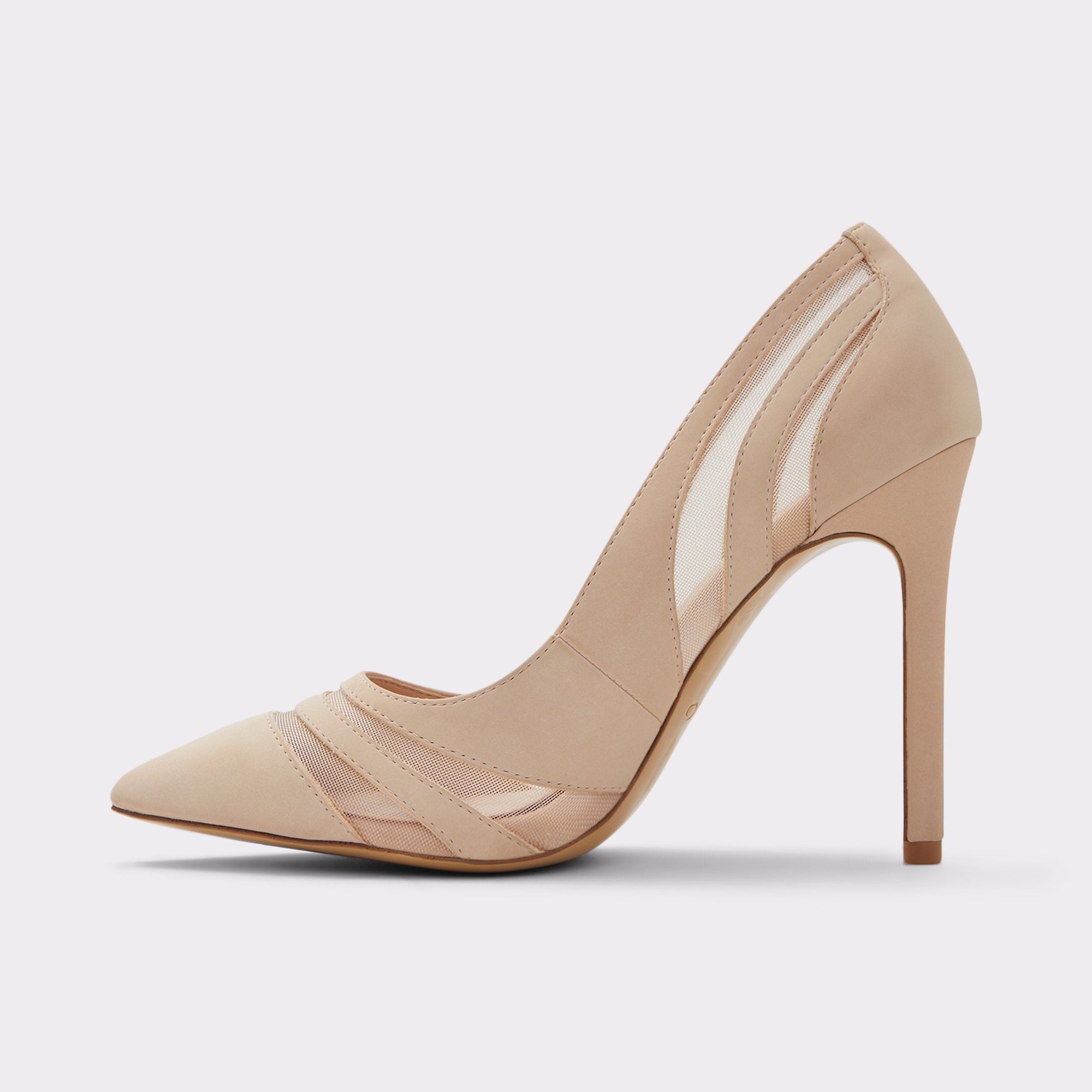 ALDO Lisaa escarpins nude maille talon