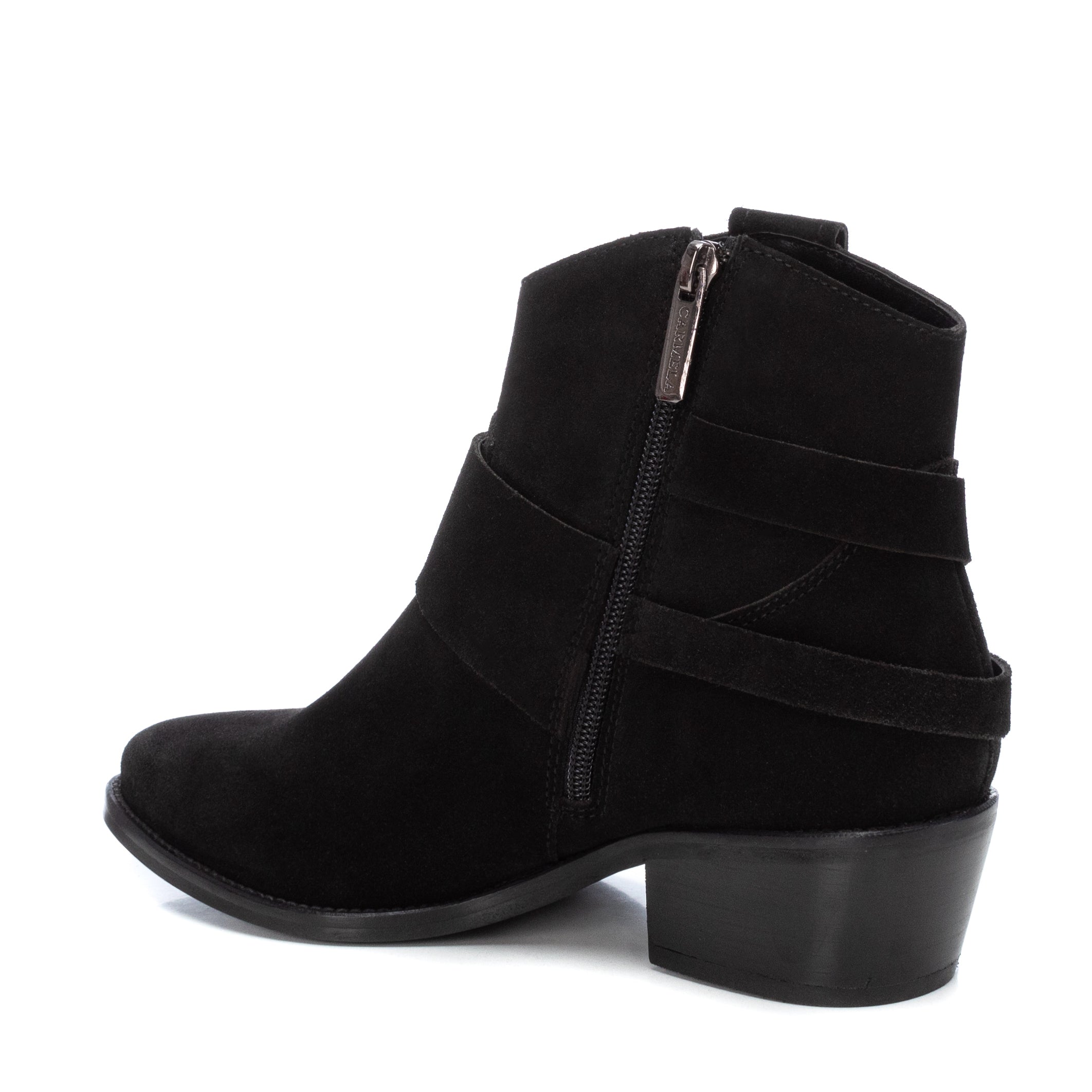 Carmela 16010902 bottine campera noire talon 5 cm