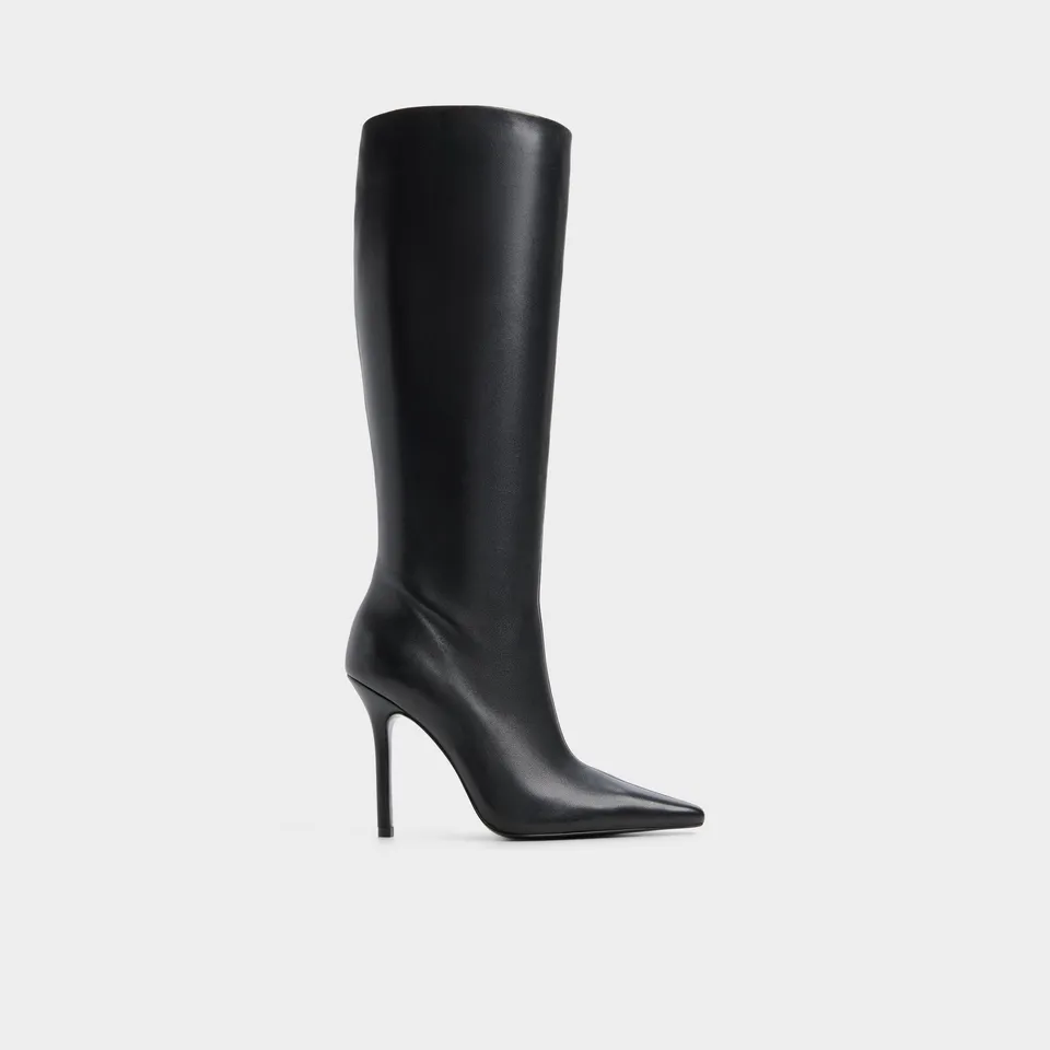 ALDO Ridlee bottes hautes talon aiguille noires