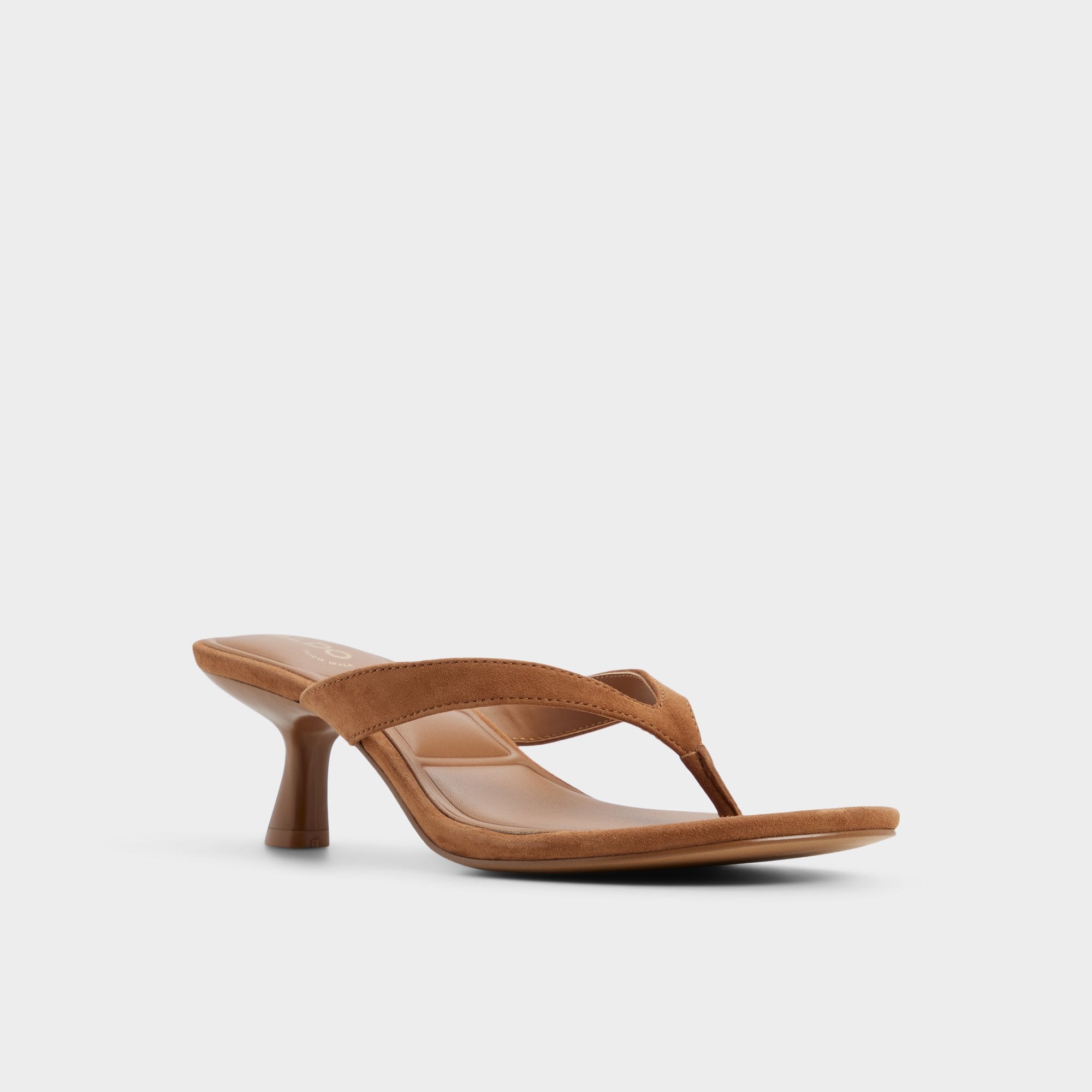 ALDO Jump ballerines petit talon marron