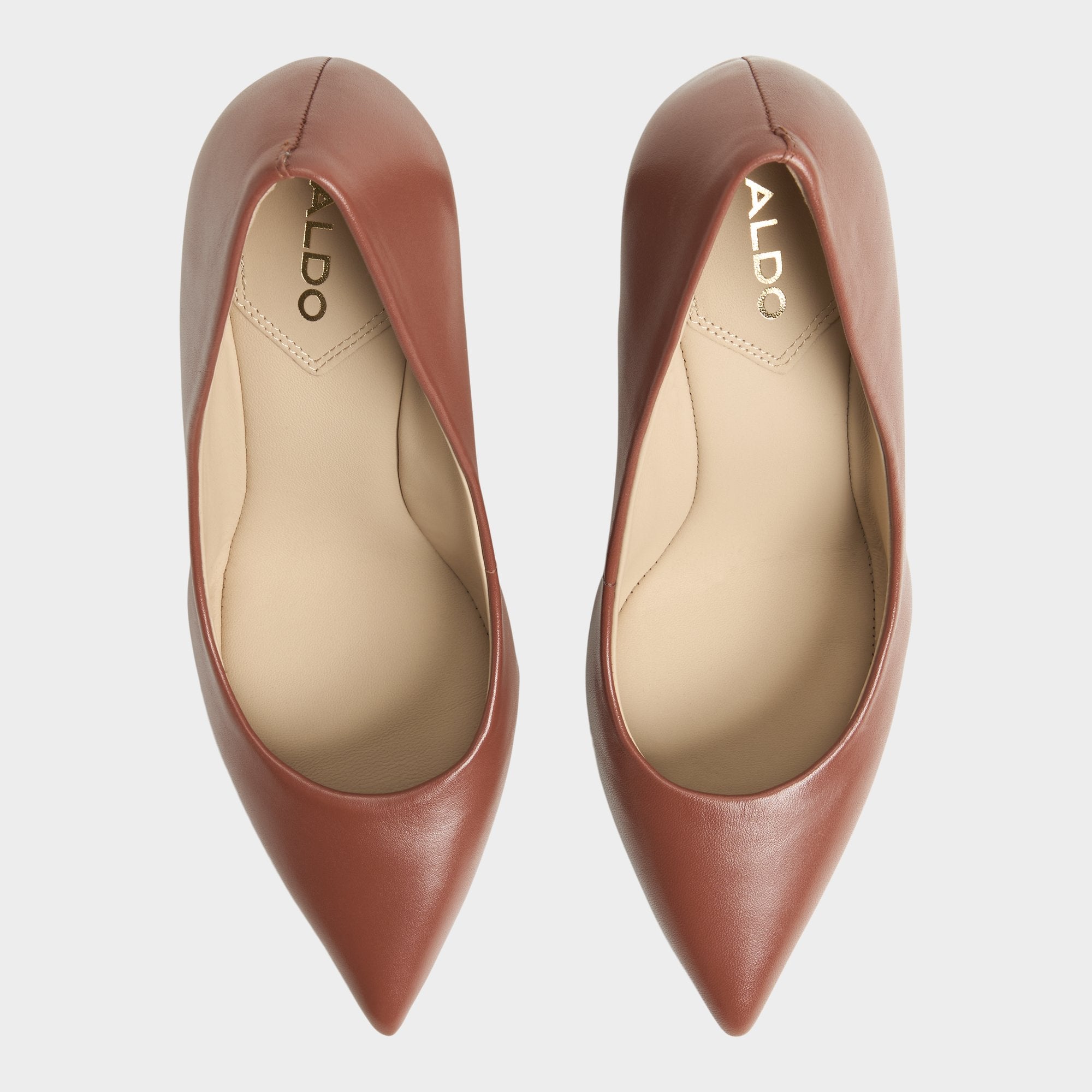 ALDO Seirith escarpins marron talon haut