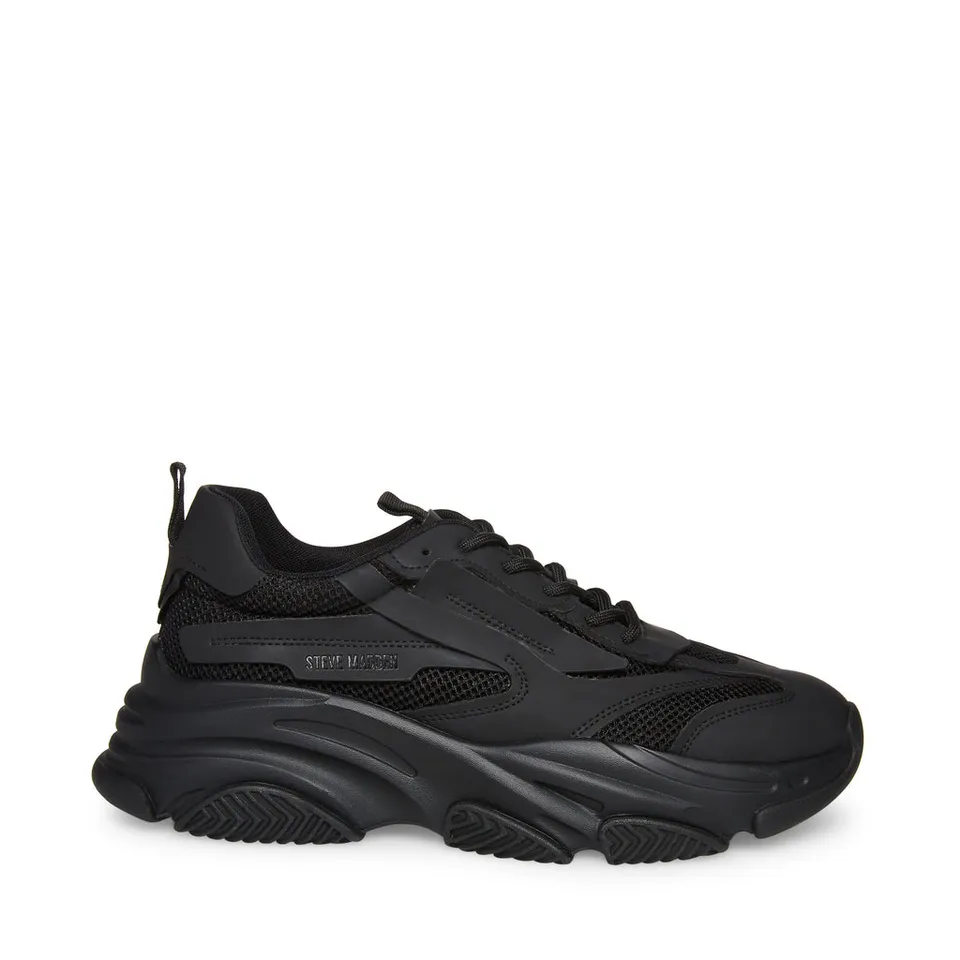 Steve Madden Possess baskets homme noires semelle épaisse