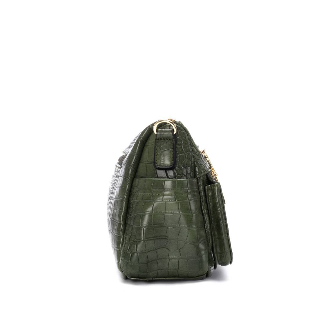 Carmela 18617101 sac bandouliere kaki effet croco