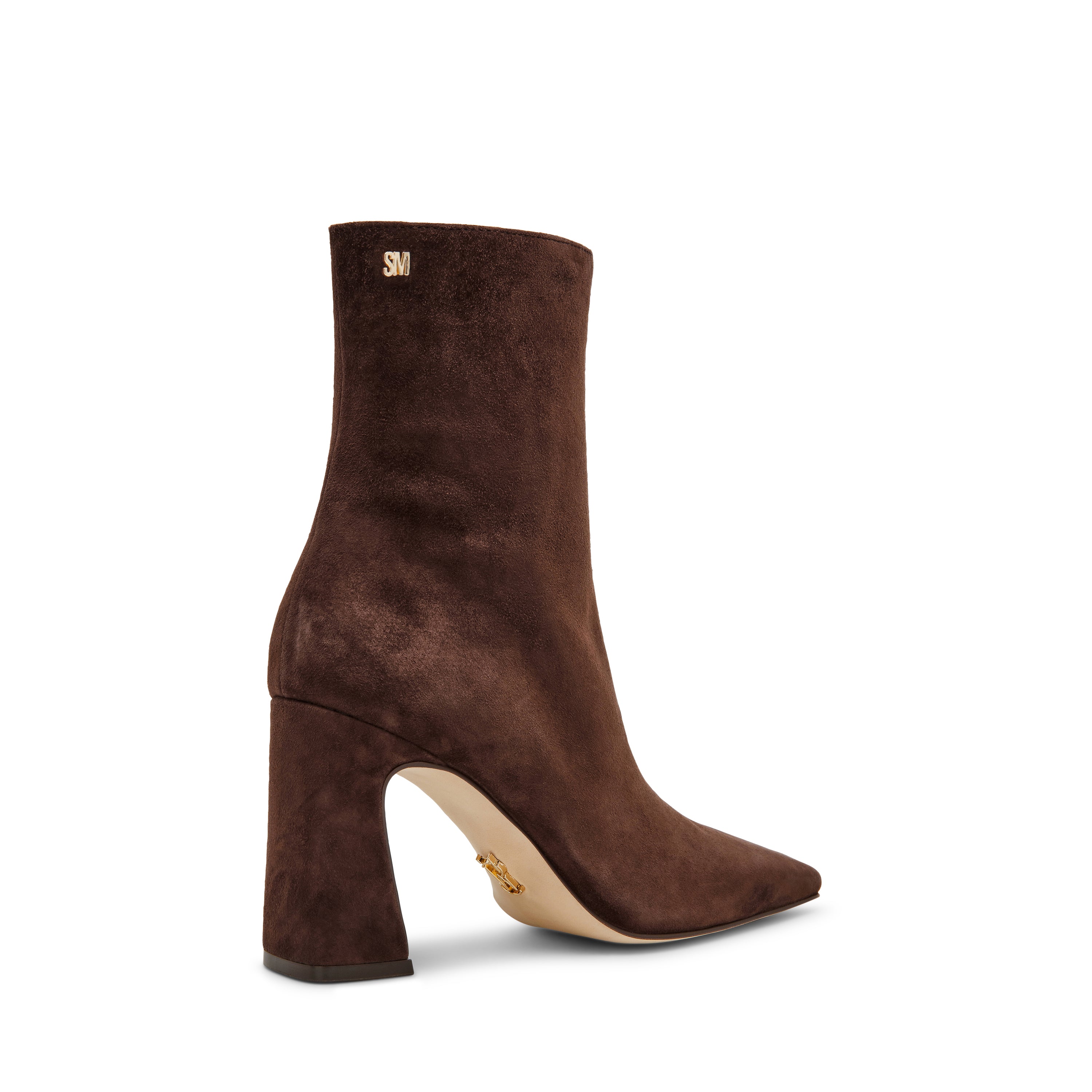 Steve Madden Flares Bootie bottine daim marron 6,5 cm