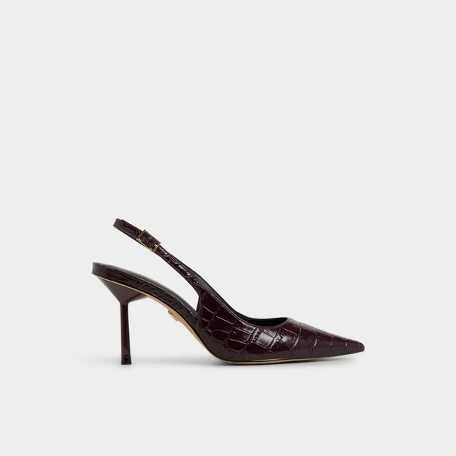 ALDO Seralina sandales talon rouge croco