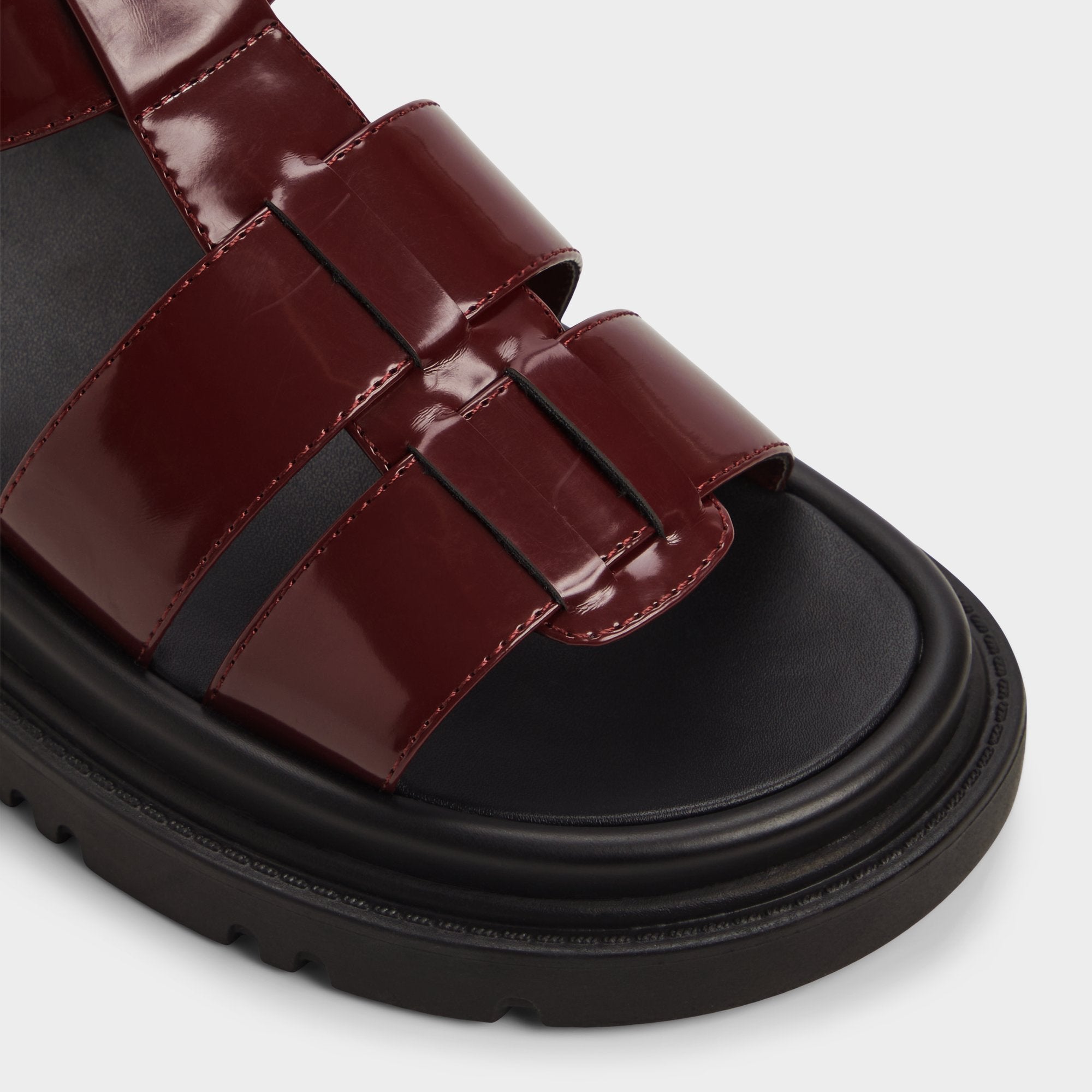 Aldo Linettie sandale pêcheur bordeaux
