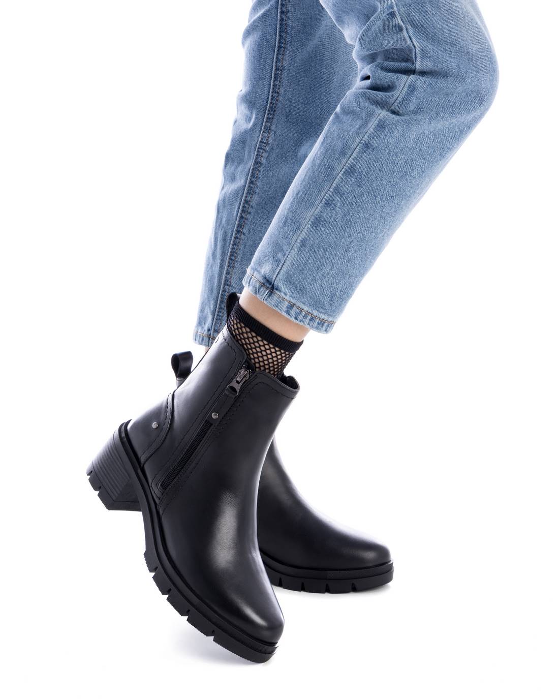 Carmela 16197402 bottines femme noires talon 7 cm